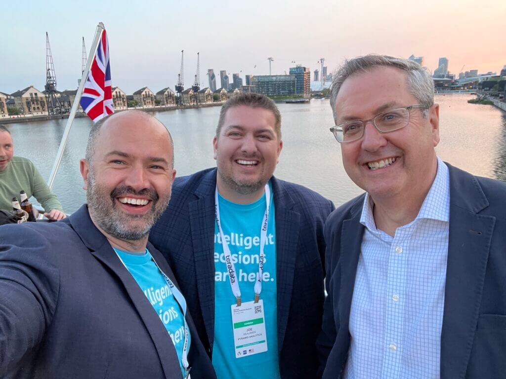 Pete, Joe and Richard aboard the Sunborn.