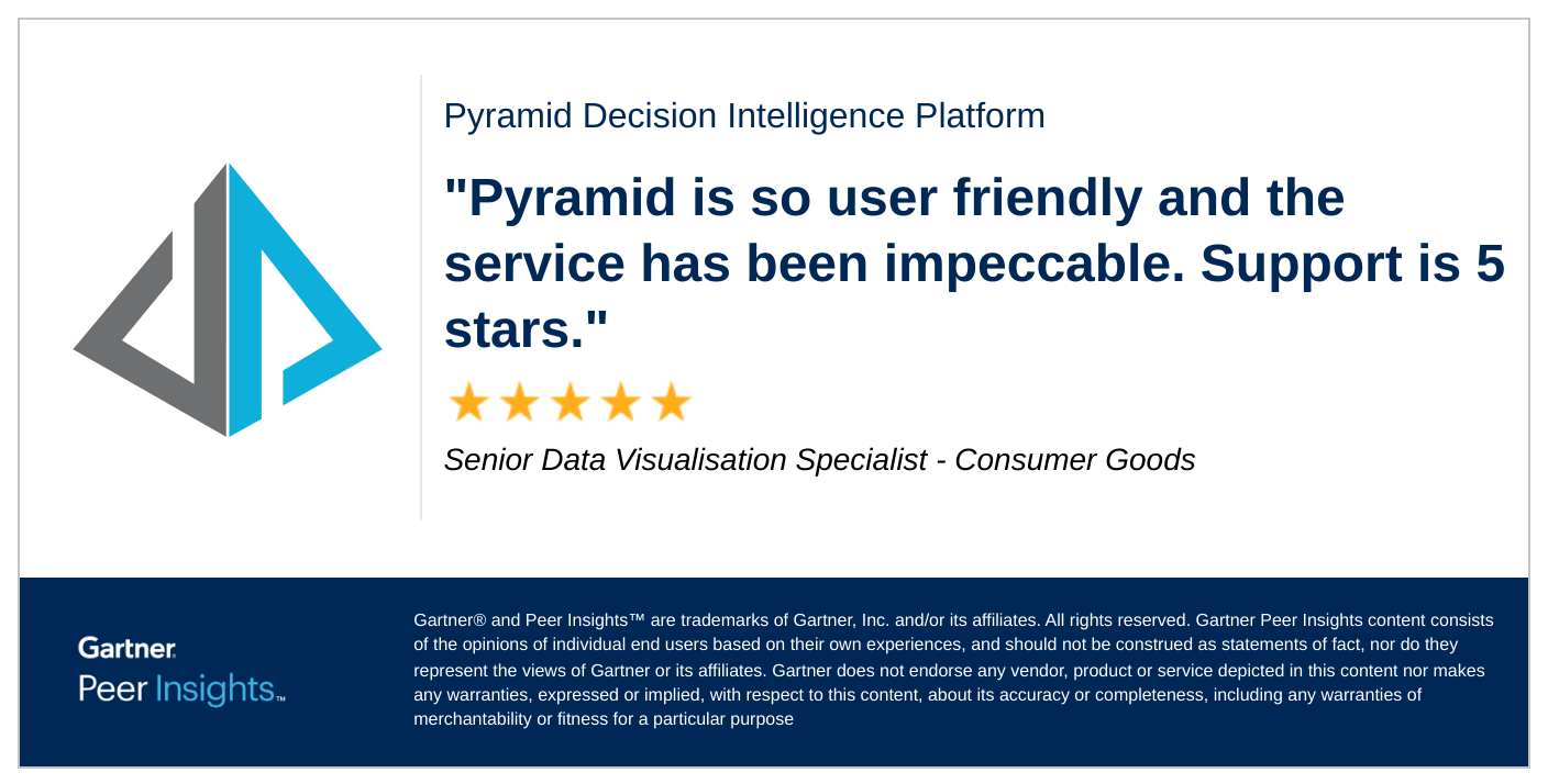 Customer Testimonail From Gartner