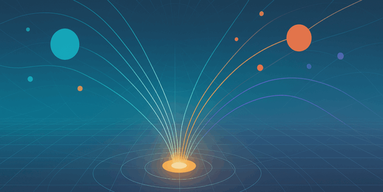 Abstract illustration of data storytelling